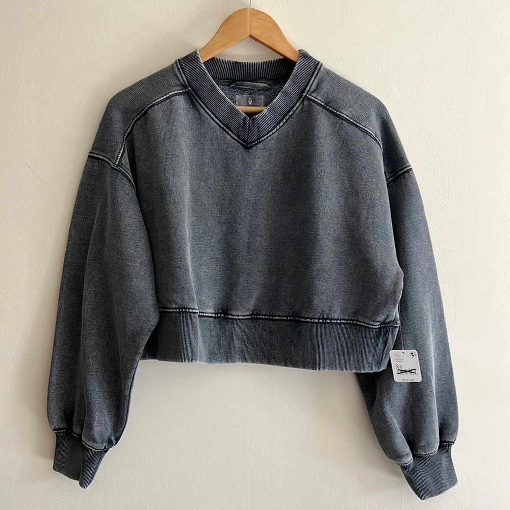Free People Movement Main Event Sweat Sweatshirt NWT - Picture 5 of 15